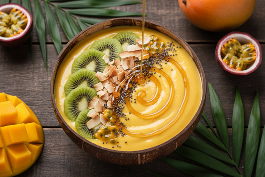 🌿 Tropical Mango Smoothie Bowl 🌿