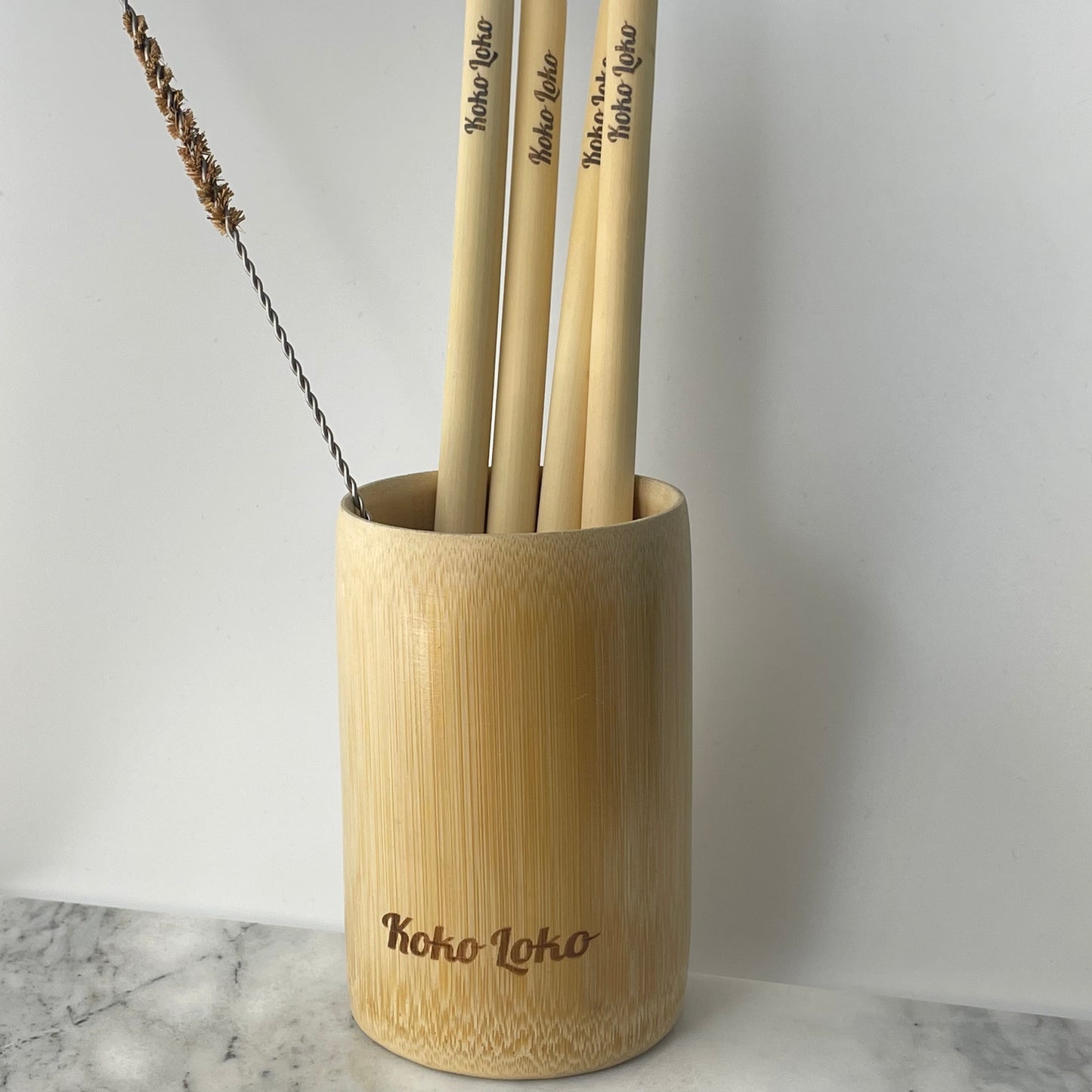 Bamboo Straw Set